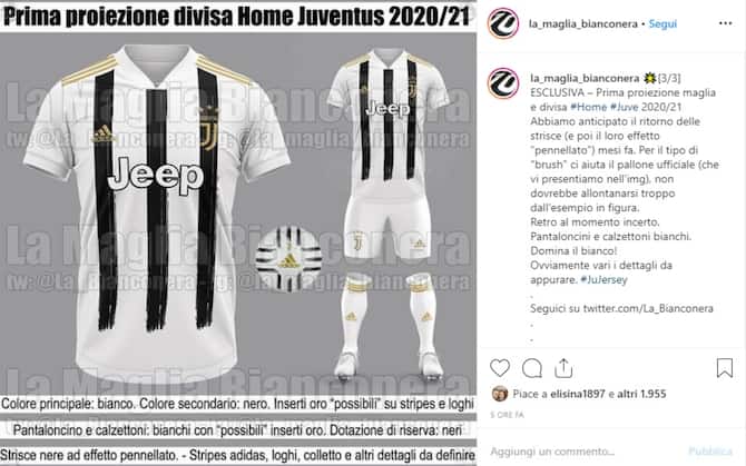 Nuove maglie outlet juventus 2020